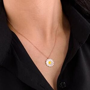 YADEEP JEWELS FLOWER PENDANT CHAIN Necklace Set for Girls & Women