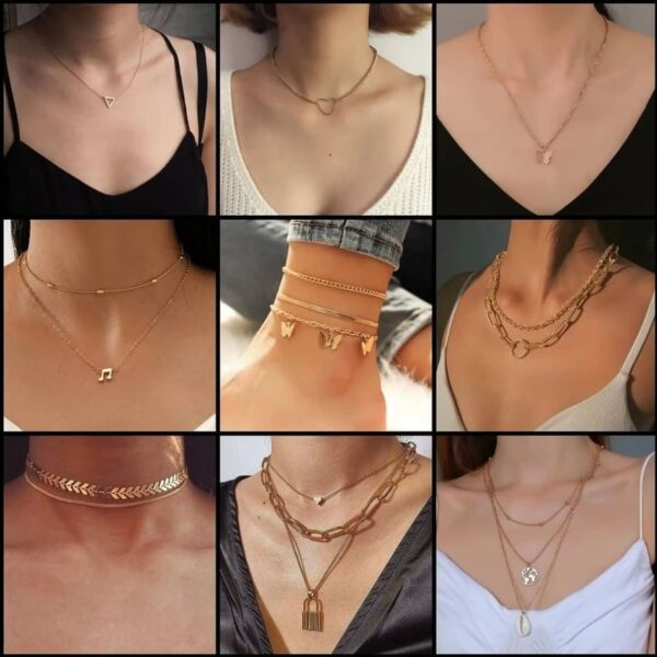 Nine CHAIN’S COMBO OFFER ’LIMITED STOCK’ - Necklaces