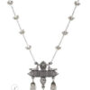 Yadeep India Afghani Oxidised German Silver Jewellery Stylish Antique Designer Chain Pendant