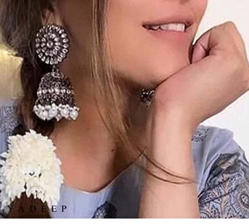 New Arrival Gold Plated Small Flower Model Jhumka Earrings For Girls ER1467
