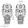 Yadeep India Sonakshi Sinha Inspaired Traditional German Silver Oxidised Antique Stylish Designer