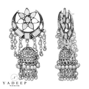 Yadeep India  Sonakshi Sinha Inspaired Traditional German Silver Oxidised