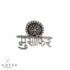 Yadeep India Traditional Metal Oxidised Silver Stud Earrings For Women & Girls Jewellery